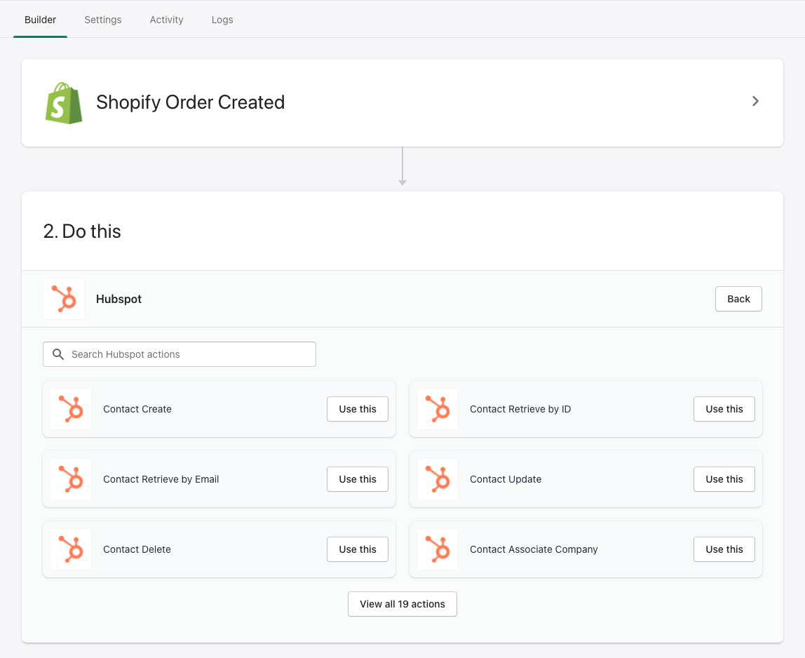 Sync Shopify and Hubspot with MESA